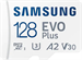 Samsung MicroSDXC 128GB EVO Plus + SD adaptér