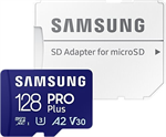 Samsung MicroSDXC 128GB PRO Plus + SD adaptér