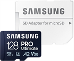 Samsung MicroSDXC 128GB PRO Ultimate + SD adaptér
