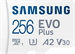 Samsung MicroSDXC 256GB EVO Plus + SD adaptér