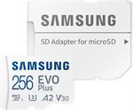 Samsung MicroSDXC 256GB EVO Plus + SD adaptér