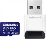 Samsung MicroSDXC 512GB PRO Plus + USB adaptér