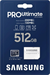 Samsung MicroSDXC 512GB PRO Ultimate + SD adaptér