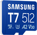 Samsung T7 MicroSDXC 512GB