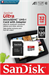 SanDisk Micro SDHC Ultra 32GB + SD adaptér