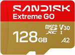 SanDisk Micro SDXC Extreme GO 128GB