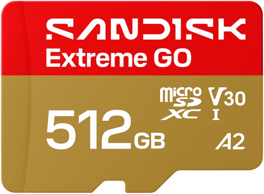 SanDisk Micro SDXC Extreme GO 512GB