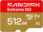 SanDisk Micro SDXC Extreme GO 512GB