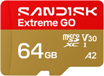 SanDisk Micro SDXC Extreme GO 64GB