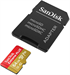 SanDisk Micro SDXC Extreme PLUS 64GB + SD adaptér