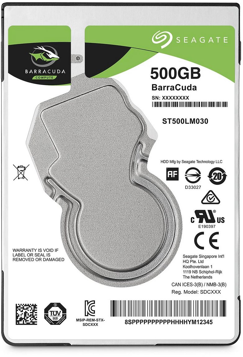 Seagate BarraCuda, 2.5", 5TB
