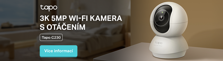 Tapo 5Mpx Wi-Fi kamera s otáčením