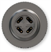 Teltonika datový konektor M12 X type 8-PIN, samec