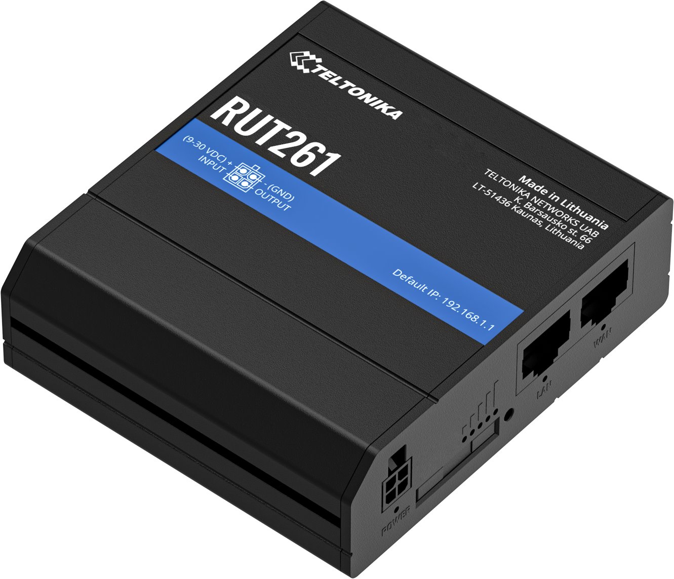Teltonika RUT261 Průmyslový LTE6 Wi-Fi Router