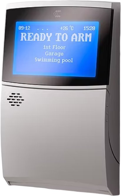 Teltonika Security KM24G, Klávesnice s LCD a senzorem tepla