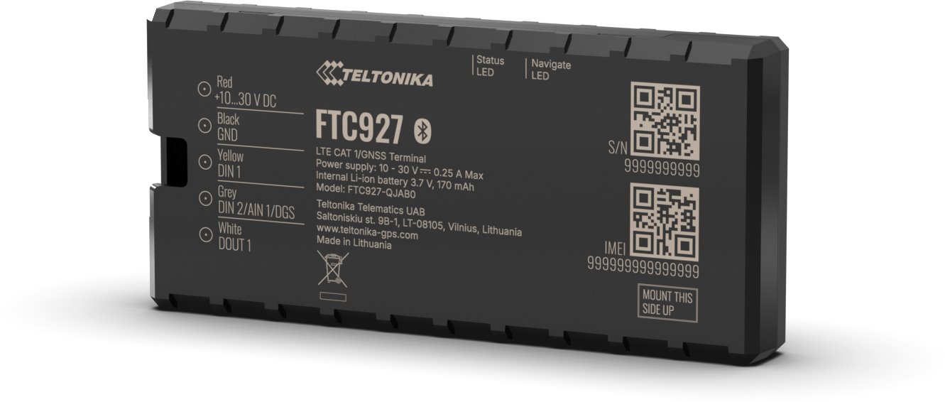 Teltonika Telematics FMC927, Automobilový GPS tracker s Bluetooth a 4G LTE Cat 1