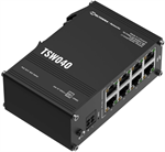 Teltonika TSW040 Průmyslový PoE switch bez managementu, 8x LAN, 8x PoE