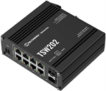 Teltonika TSW202 Průmyslový PoE switch s managementem, 8x GLAN, 8x PoE, 2x SFP