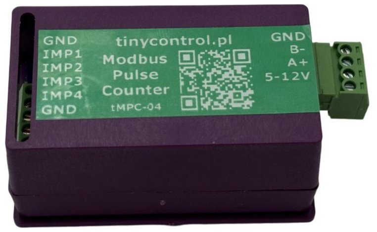 Tinycontrol Čítadlo pulsů pro LAN controller LK3 a LK4 s Modbus RTU