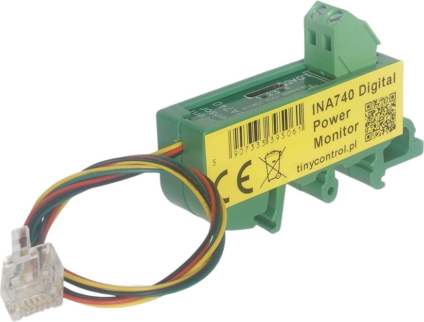 Tinycontrol INA740 Digitální elektroměr pro LAN controller LK3 a LK4