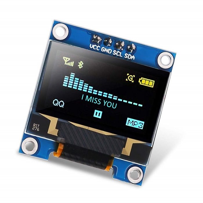 Tinycontrol OLED displej pro rozšiřující modul s LAN controllerem LK3