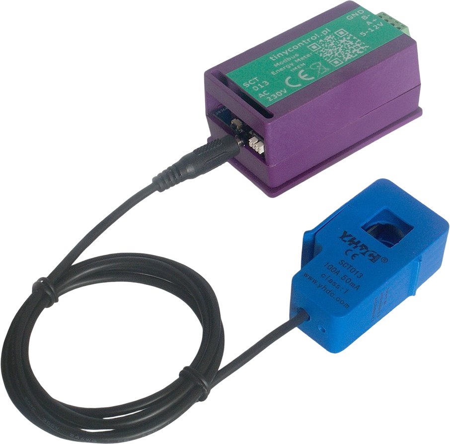 Tinycontrol tMEM Elektroměr 0-100A s Modbus RTU