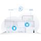 TP-Link Deco PX10, Meshový Wi-Fi 6 systém s powerline, 3 pack