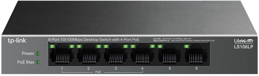 TP-Link LS106LP PoE switch