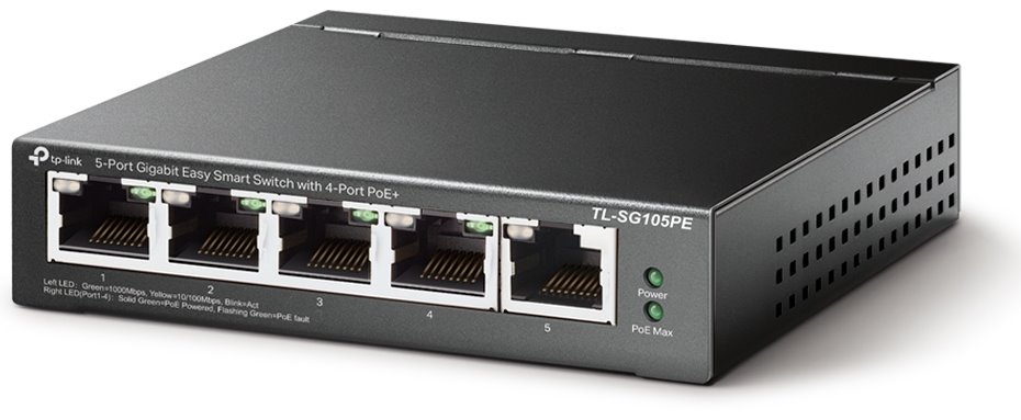 TP-Link TL-SG105PE PoE switch