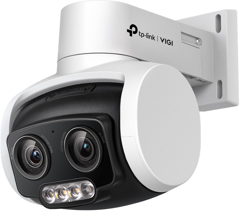 TP-Link VIGI C540V PTZ dome duální kamera, 4MP, Full-Color, 3x zoom