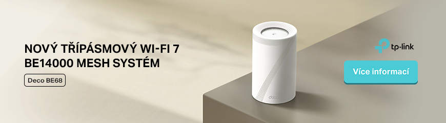 Třípásmový Wi-Fi 7 BE14000 Mesh systém