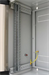 Triton 10" jednodílný rack 6U/260mm prosklené dveře, šedý