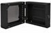 Triton 19" dvojdílný rack 6U/295mm prosklené dveře, černý