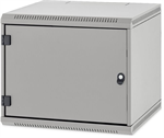 Triton 19" jednodílný rack 18U/500mm plechové dveře, odnímatelné bočnice, šedý