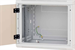 Triton 19" jednodílný rack 9U/500mm plechové dveře, šedý