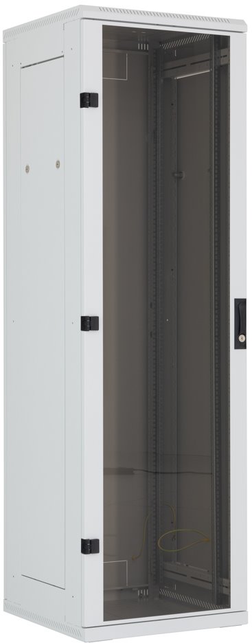 Triton 19" stojanový rack 15U/600x800 prosklené dveře, šedý