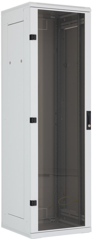 Triton 19" stojanový rack 42U/ 600x600 prosklené dveře, šedý