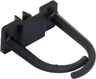 Triton plastový vyvazovací háček pro kabely 35 x 30mm, černý