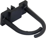 Triton plastový vyvazovací háček pro kabely 35 x 30mm, černý