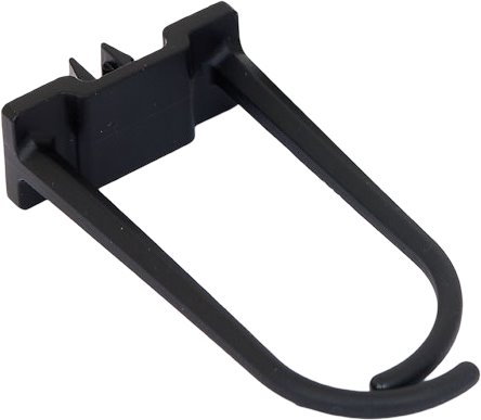 Triton plastový vyvazovací háček pro kabely 60 x 30mm, černý