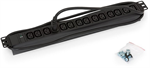 Triton rozvodný panel RAB-PD-X09-A1, 19", 14x IEC320, 2m kabel