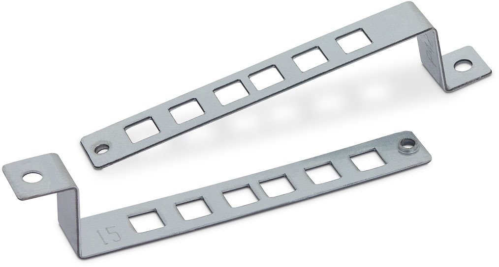 Triton sada držáků vertikálního PDU do skeletu rozvaděče, 2 pack