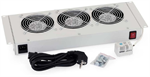 Triton ventilační jednotka s termostatem RAC-CH-X26-X1, 230V/45W, 3x ventilátory, šedá