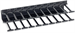 Triton vertikální vyvazovací panel RAB-VP-H47-X1, 47U - hřeben, černý