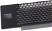 Triton zaslepovací panel s perforací, 1U, 19", plastová montážní sada, černý