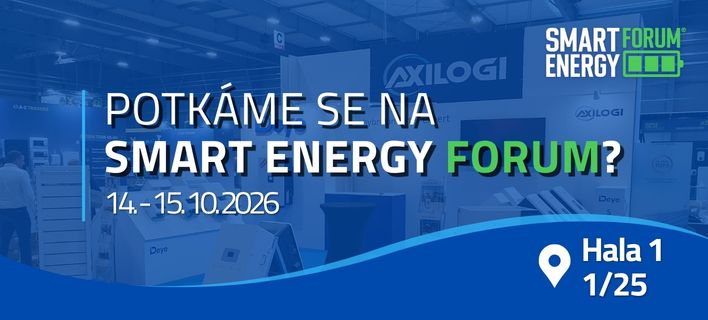 Tým Axilogi bude na Smart Energy Forum