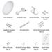 Ubiquiti RocketDish 24dBi, 2,4GHz, Rocket Kit