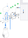 Ubiquiti Rohový montážní držák pro UniFi G5/G6 PTZ kameru, bílý