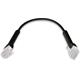 Ubiquiti U-Cable-Patch-0.3M-RJ45-BK, UniFi Ethernet Patch Kabel, 0.3m, Cat6, černý