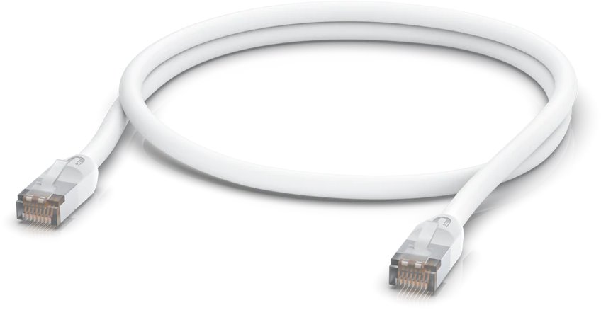 Ubiquiti UACC-Cable-Patch-Outdoor-1M-W, Venkovní UniFi patch kabel, 1m, Cat5e, bílý